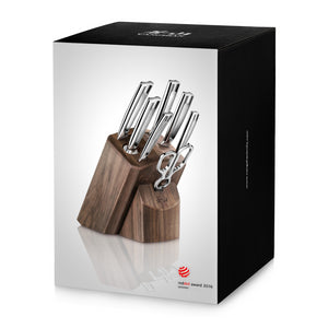 
                  
                    Load image into Gallery viewer, N1 Series 8-Piece Knife Block Set, Walnut, Forged German Steel, 1022612
                  
                