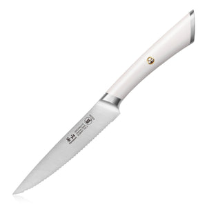 
                  
                    Load image into Gallery viewer, ELBERT Series 5-Inch Serrated Utility Knife, Forged German Steel
                  
                