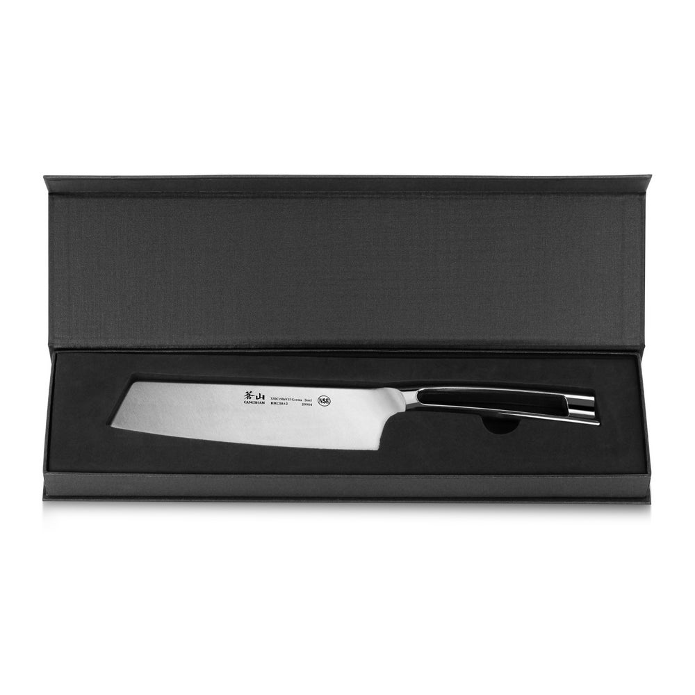 
                  
                    Load image into Gallery viewer, N1 Series 7-Inch Nakiri Vegetable Cleaver, Forged German Steel, 59984
                  
                