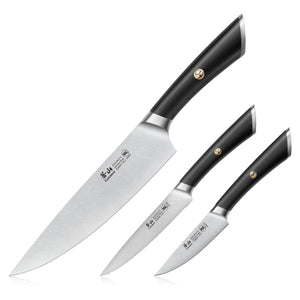 
                  
                    Load image into Gallery viewer, ELBERT Series Starter Knife Sets, Forged German Steel
                  
                