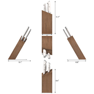 
                  
                    Load image into Gallery viewer, TKSC 4-Piece Knife Block Set, Forged Swedish Powder Steel, Thomas Keller Signature Collection
                  
                