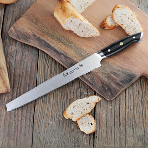 
                  
                    Load image into Gallery viewer, Z Series 10.25-Inch Bread Knife, Forged German Steel, 62502
                  
                