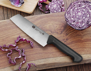 
                  
                    Load image into Gallery viewer, Top Cut P2 Series 7-Inch Nakiri Vegetable Cleaver, Forged Swedish 14C28N Steel, 1022063
                  
                