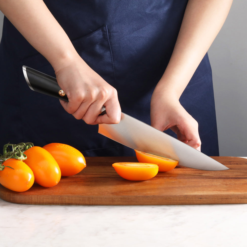 
                  
                    Load image into Gallery viewer, ELBERT Series 20-Piece Knife Block Sets, Forged German Steel, Acacia Block
                  
                