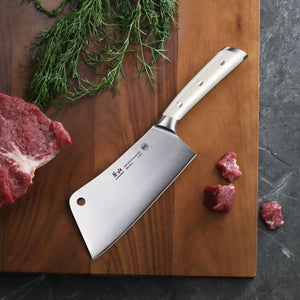 
                  
                    Load image into Gallery viewer, S &amp;amp; S1 Series 2-Piece Cleaver Knife Set, Forged German Steel
                  
                