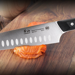 
                  
                    Load image into Gallery viewer, TG Series 7-Inch Santoku Knife, Swedish 12C27M Steel, 62182
                  
                