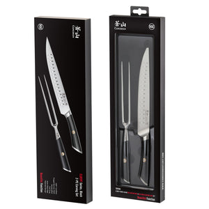 
                  
                    Load image into Gallery viewer, ELBERT Series 2-Piece Carving Set, Forged German Steel
                  
                