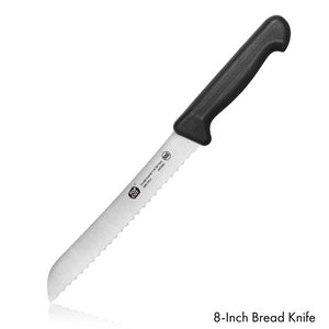 
                  
                    Load image into Gallery viewer, Top Cut P2 Series 10.25-Inch Bread Knife, Swedish 14C28N Steel
                  
                