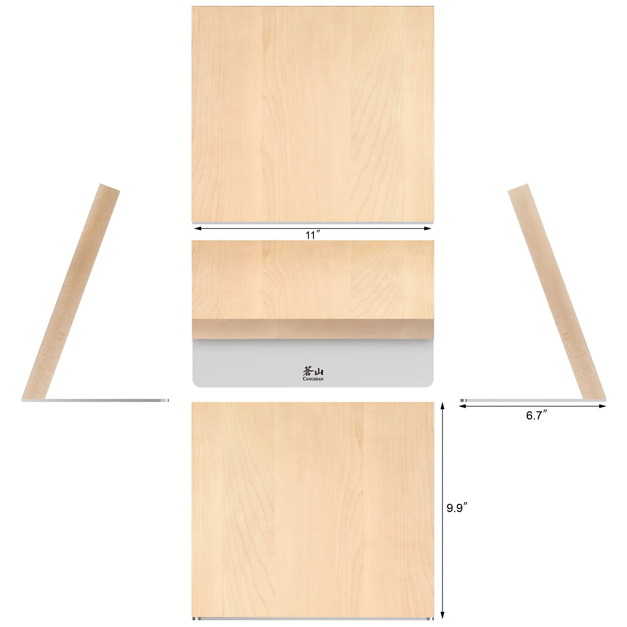 Magnetic HUA Maple Block, 504029