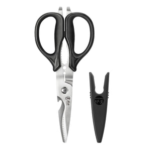 
                  
                    Load image into Gallery viewer, 9-Inch Heavy Duty Utility Kitchen Shears with Blade Holder, 503343
                  
                