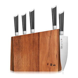 
                  
                    Load image into Gallery viewer, Y2 Series 6-Piece Knife Block Set, Forged German Steel, 59212
                  
                