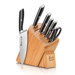 
                  
                    Load image into Gallery viewer, L Series 7-Piece Knife Block Set, Forged German Steel, 1026603
                  
                