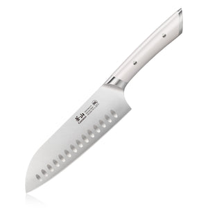 
                  
                    Load image into Gallery viewer, HELENA Series 7-Inch Santoku Knife, Forged German Steel
                  
                