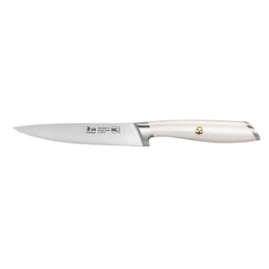 
                  
                    Load image into Gallery viewer, L1 Series 5-Inch Serrated Utility Knife, Forged German Steel, 1027471
                  
                