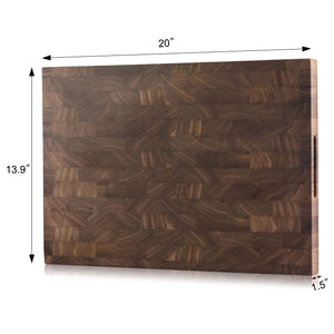 
                  
                    Load image into Gallery viewer, TKSC Walnut End-Grain Cutting Board, 14x20x1.5&amp;quot;, Thomas Keller Signature Collection, 1024104
                  
                