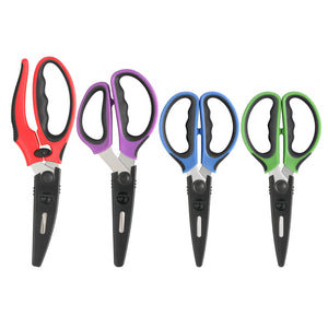 
                  
                    Load image into Gallery viewer, 4-Piece Heavy-Duty Shears Set with Guards, Multi-Color, 1026726
                  
                