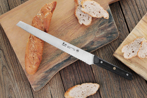 
                  
                    Load image into Gallery viewer, TG Series 10.25-Inch Bread Knife, Swedish 12C27M Steel, 62199
                  
                