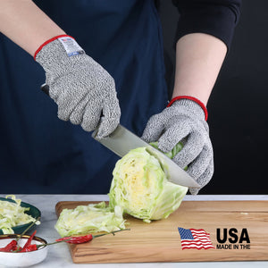 
                  
                    Load image into Gallery viewer, A6 Cut Resistant Gloves, Made in USA, Size L, 6 Pairs, 1026368
                  
                