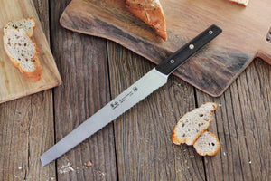 
                  
                    Load image into Gallery viewer, TG Series 10.25-Inch Bread Knife, Swedish 12C27M Steel, 62199
                  
                