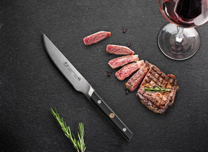 
                  
                    Load image into Gallery viewer, TC Series 4-Piece Steak Knife Set, Forged Swedish 14C28N Steel, 1021066
                  
                