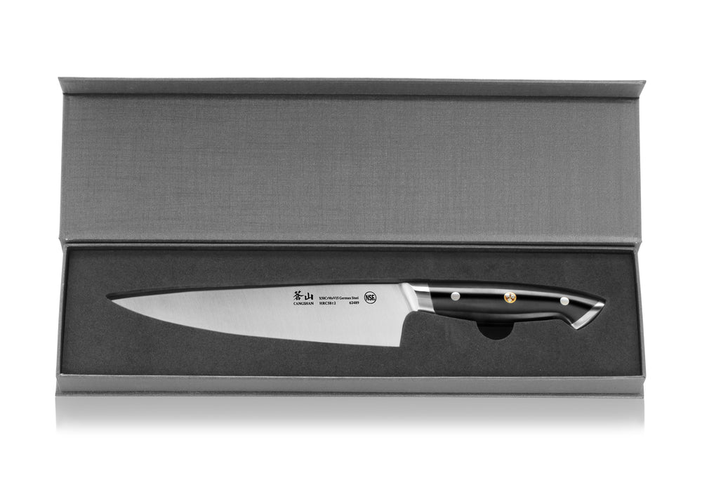 
                  
                    Load image into Gallery viewer, Z Series 8-Inch Chef Knife, Forged German Steel, 62489
                  
                