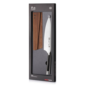 
                  
                    Load image into Gallery viewer, TN1 Series 8-Inch Chef Knife with Wood Sheath, Forged Swedish 14C28N Steel, 1021653
                  
                