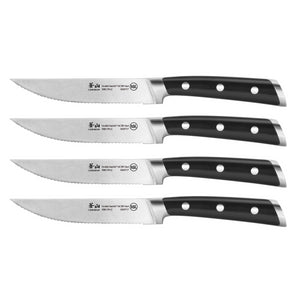 
                  
                    Load image into Gallery viewer, TS Series 4-Piece Steak Knife Set, Forged Swedish 14C28N Steel, 1020724
                  
                