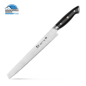 
                  
                    Load image into Gallery viewer, Z Series 10.25-Inch Bread Knife, Forged German Steel, 62502
                  
                